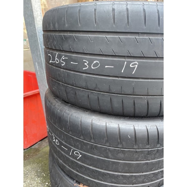 中古胎 MICHELIN 米其林PS4 265/30/19跑胎