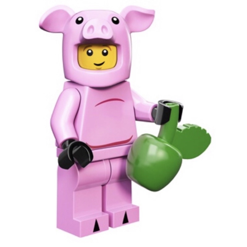 全新未拆 LEGO 樂高 71007 14號 粉紅豬  青蘋果 第12代人偶包 全新未拆