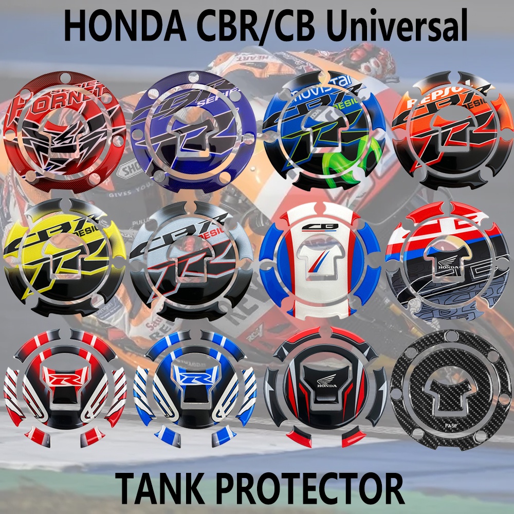 HONDA 本田 CBR / CB 190 300 400 500 650 1000 3D摩托车機車油箱蓋貼紙保護器
