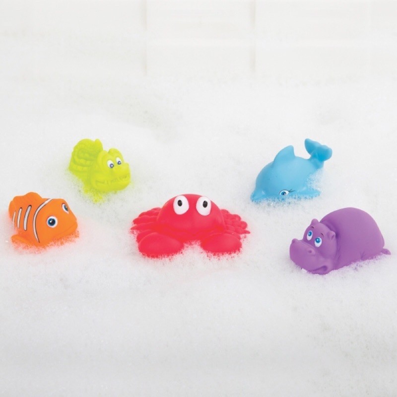 澳洲Playgo 軟膠洗澡玩具/海洋朋友（6個月以上）