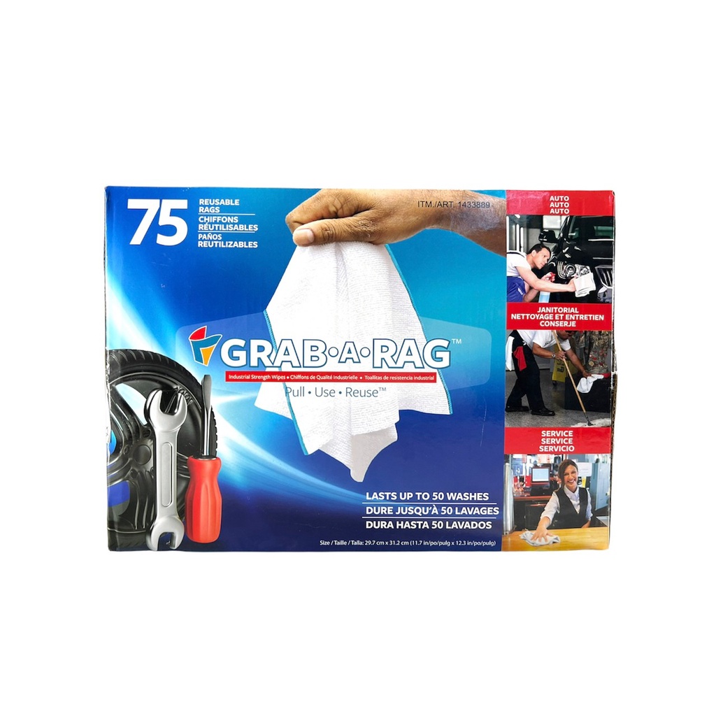 ♠現貨♠ GRAB-A-RAG 拋棄式超細纖維擦拭布 單入 好市多 COSTCO 觀月商務休閒旅館