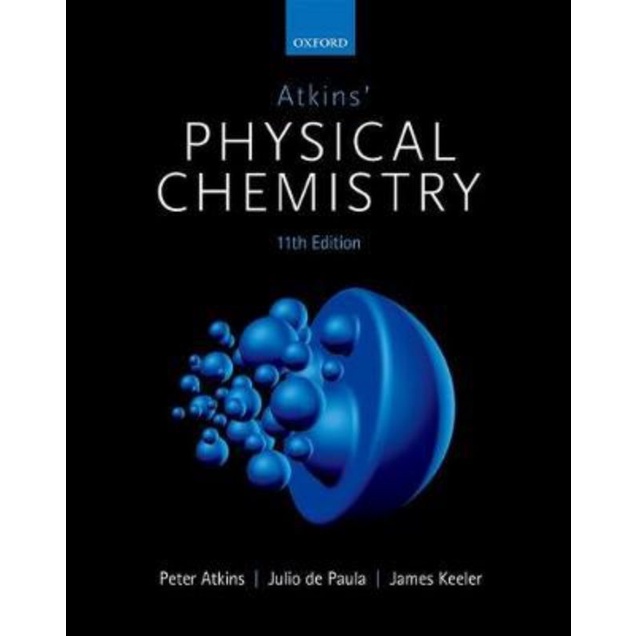 Atkins` Physical Chemistry, 11/e (全彩）