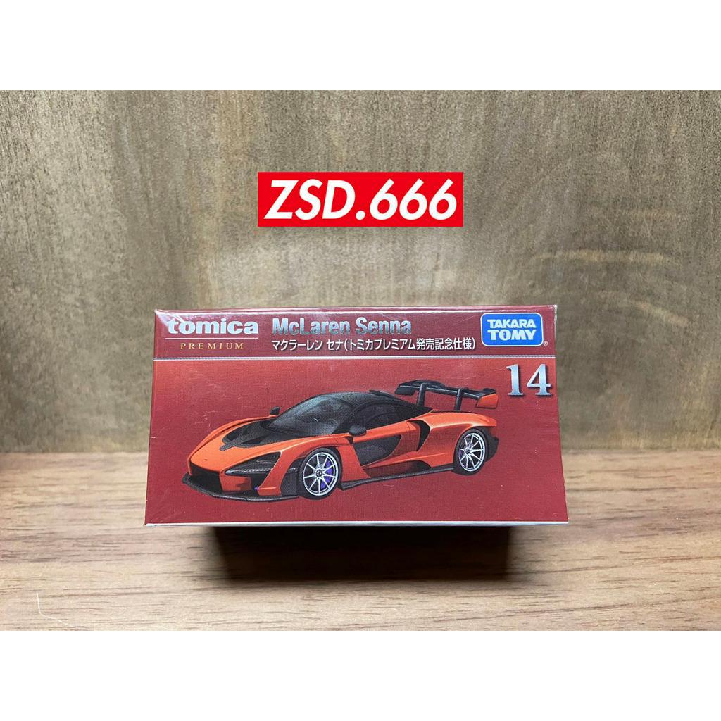 TOMICA_PREMIUM_黑盒_No.14_MCLAREN_SENNA_初回限定