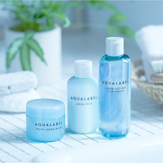 日本 資生堂 AQUALABEL 水之印 水潤健肌系列 化妝水 乳液 水凝霜 日本直郵