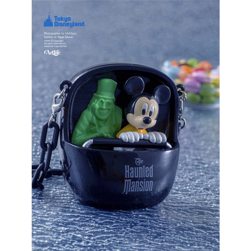 Artlife ㊁ DISNEY Tokyo Disneyland 東京ディズニーランド 萬聖節 米奇 雲霄飛車 糖果罐