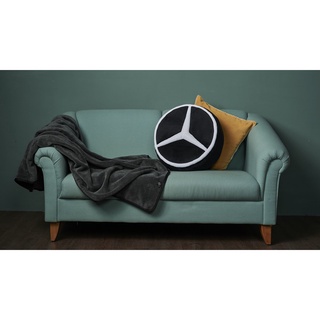 特優惠/現貨區>>>新款上市Mercedes-Benz 兩用抱枕毯 賓士抱枕 原廠 代購