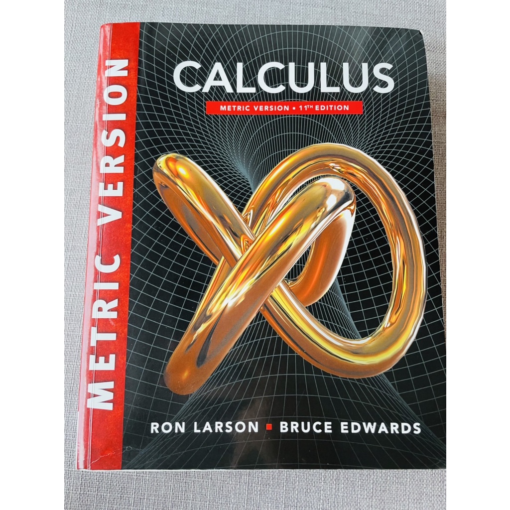 {二手} CALCULUS 微積分課本 11th 微積分 METRIC VERSION 11th Edition 原文書