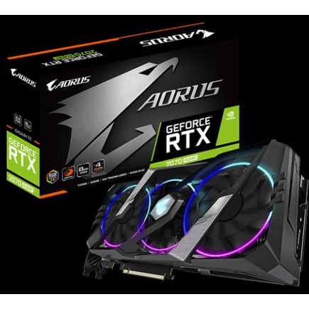 全新 技嘉 Aorus RTX2070 SUPER 8G 鷹神版 GV-N207SAORUS-8GC