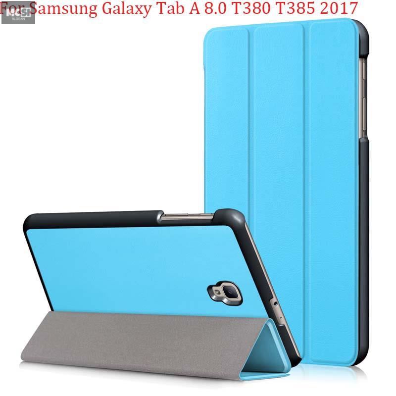 適用於三星Galaxy Tab A 8.0 (2017) SM-T380 SM-T385 平板保護套 翻