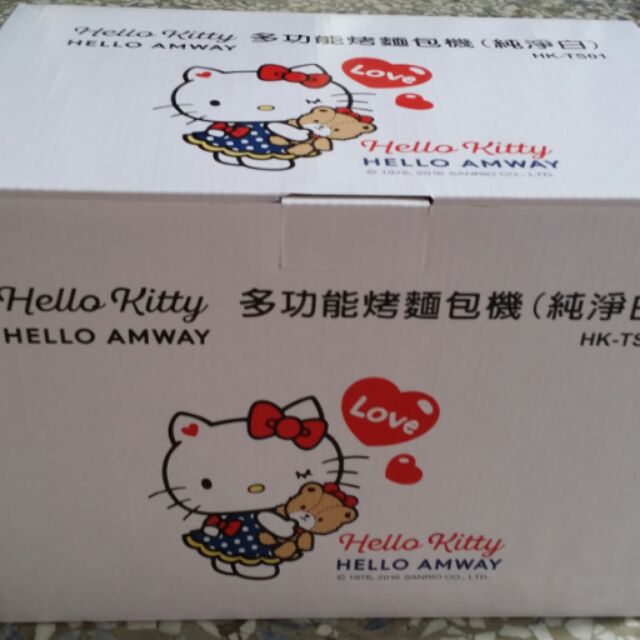 Hello kitty多功能烤麵包機(純淨白)HK-TS01