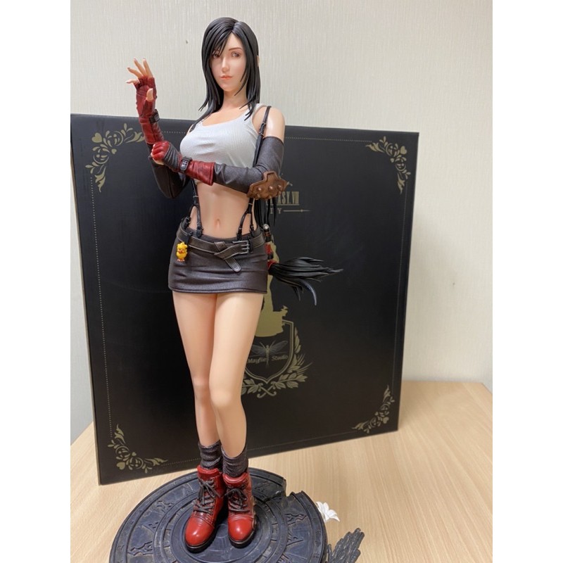 (二手僅開箱)蜉蝣工作室- 最終幻想Final Fantasy 蒂法 TIFA 限量GK模型1/4