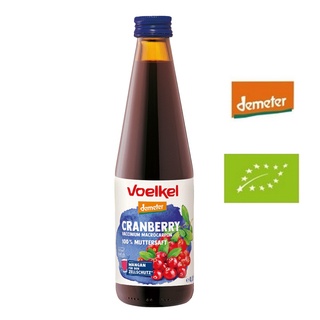 【Voelkel】維可 德國100%生機蔓越莓原汁(330ml/瓶) ~會員優惠