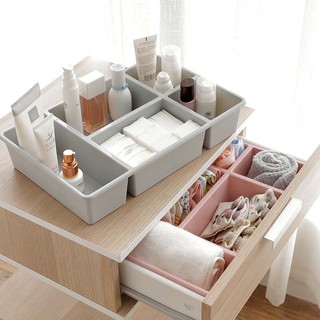 創意設計多格化妝品收納盒梳妝台收納盒桌面收納盒