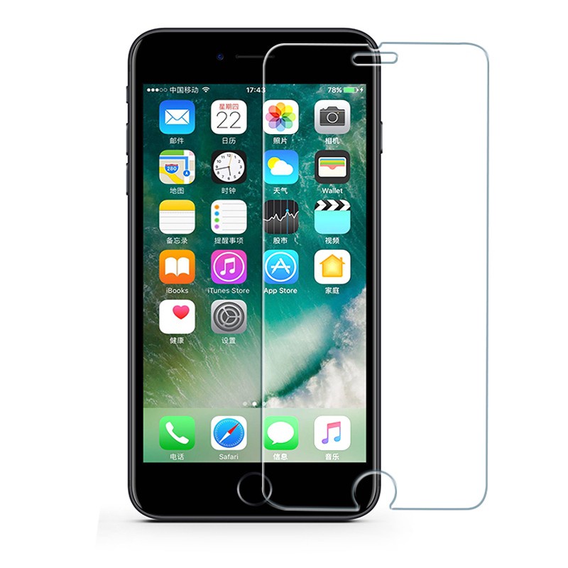 9H鋼化玻璃保護貼 iphone12 mini Xr XsMAX SE2 i7 8 6plus 11Pro 非滿版玻璃貼