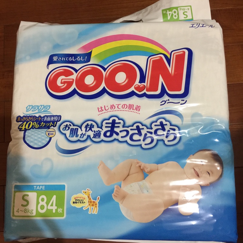 (n58805249買家)GOO.N日本大王境內版紙尿褲S84片+新安怡手動吸奶器