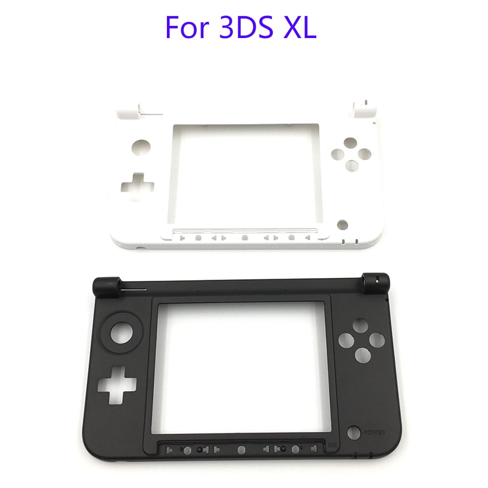 任天堂 Nintendo 3DS XL LL-2 種顏色的替換鉸鏈底部中間框架外殼!