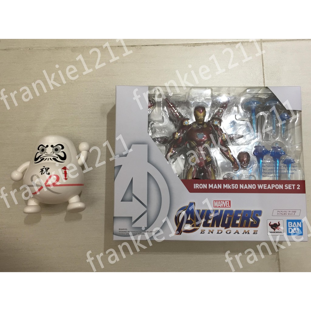 (日版) S.H.Figuarts SHF 鋼鐵人 馬克50  奈米裝甲2 裝備  MARVEL 終局之戰 MK50