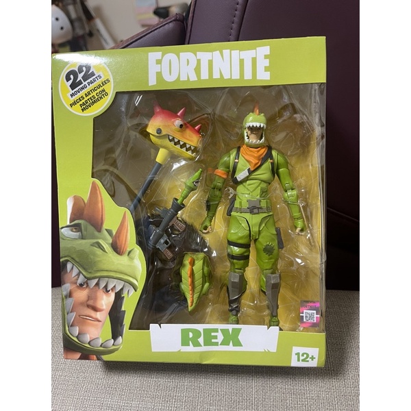 ［現貨］Fortnite 可動式公仔 REX