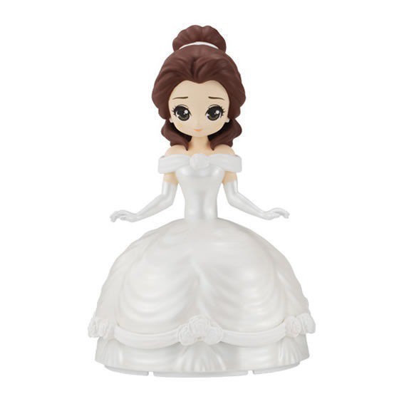 【QQ公仔物語】【NA437】【現貨】迪士尼公主 Dreamy Style 婚紗 環保扭蛋 單賣 貝兒