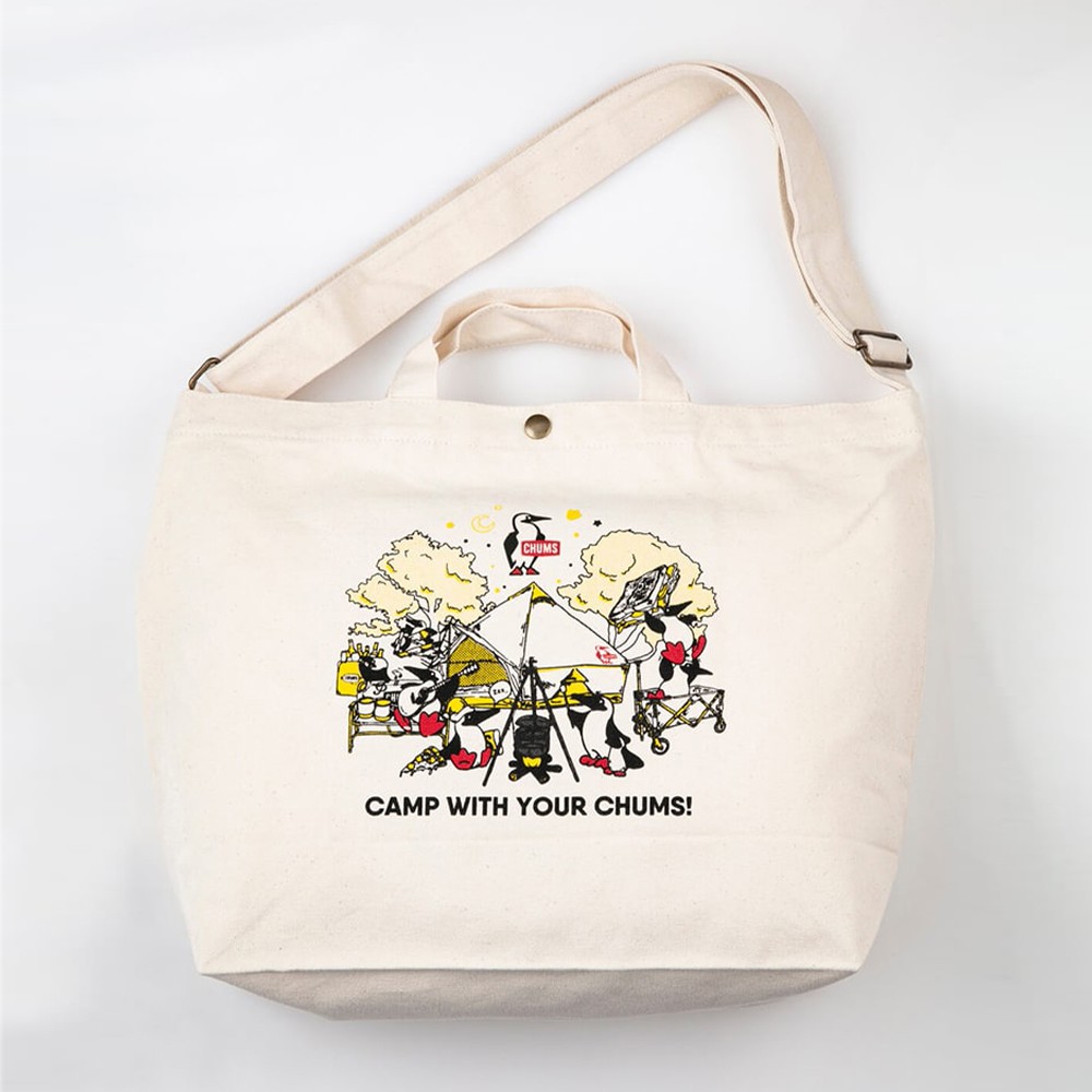 CHUMS Camp With Your CHUMS Canvas Shoulder 側背包 CH6029680000