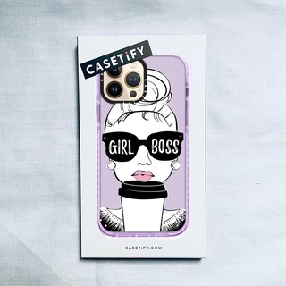 Casetify X GIRL BOSS 紫色手機殼 IPhone 14 13 12 11 Pro MAX Mini X