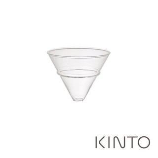 伴桌｜KINTO SCS 經典黃銅手沖咖啡組 配件-濾杯外層玻璃