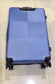 28吋ABS冰鑽藍行李箱
