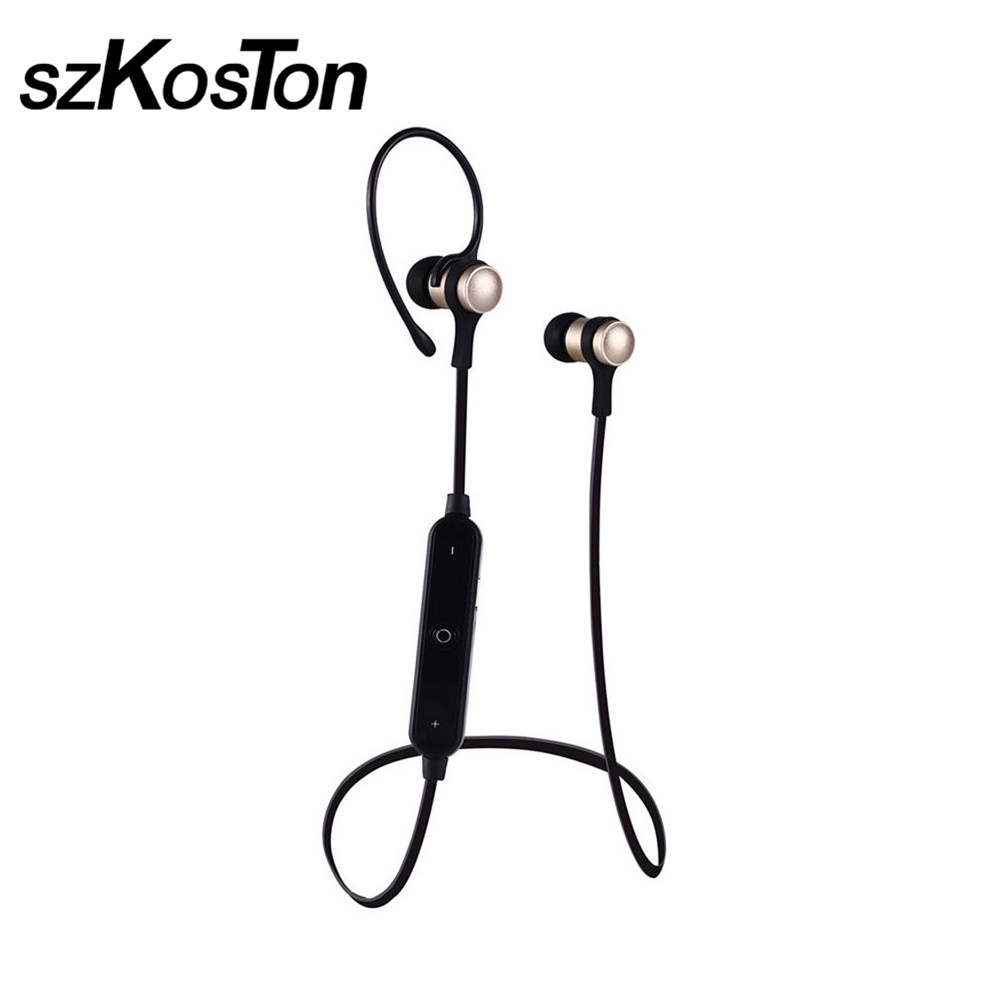 Sport Ear Hook Wireless earphones bluetooth Stereo Magnet Ea