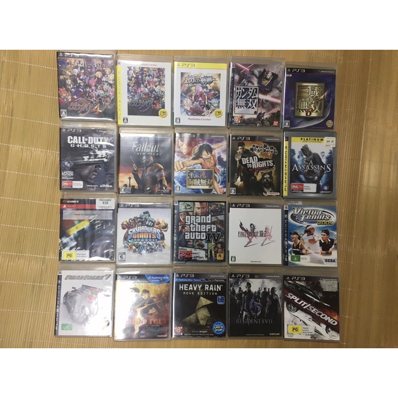 出清 Ps3瞬間爆發split Second Heavy Rain 實感賽車7 惡靈古堡5 生化危機6 決戰時刻鬼魅 蝦皮購物