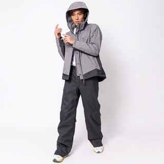 <益發安全帽臺中店>君邁 Brightday Aero9-Pro 專利透氣兩件式風雨衣(A9+) 灰 A9+雨衣