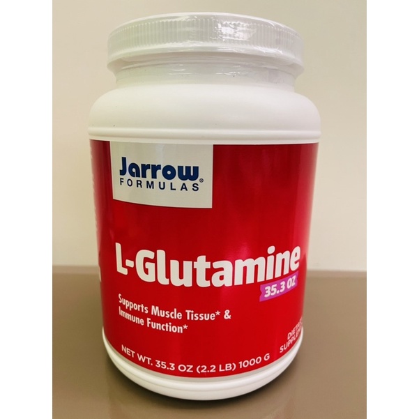 全新 Jarrow FORMULAS L-Glutamine  左旋麩醯胺酸1000g  效期到2023/7