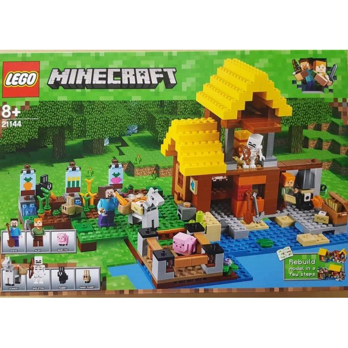 the farm cottage minecraft lego