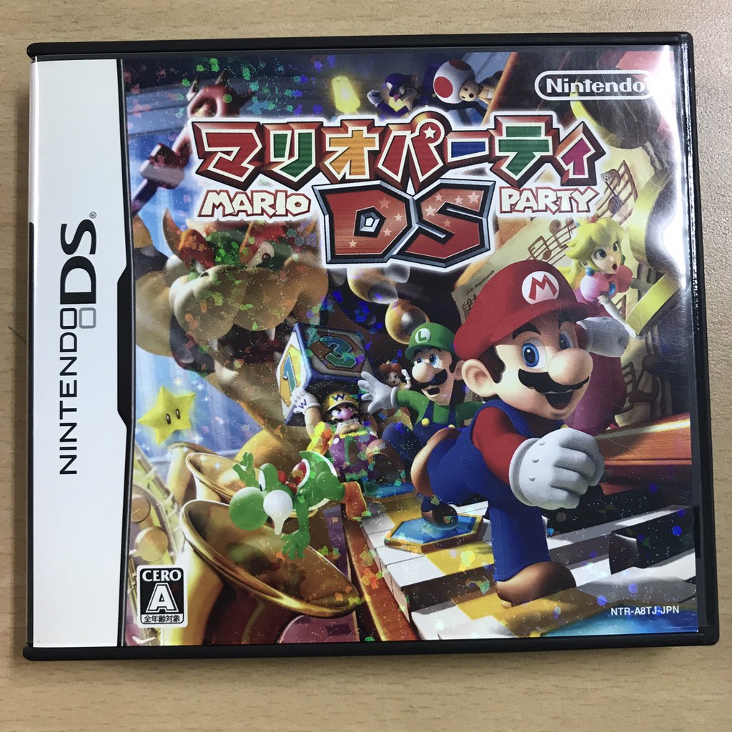 【飛力屋】現貨不必等 日版 任天堂 NDS 瑪莉歐派對 DS 馬力歐 日規 純日版 3DS主機可以玩