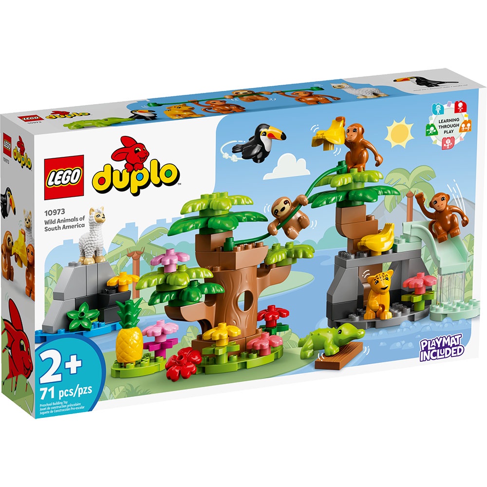 LEGO樂高 LT10973南美洲野生動物2022_Duplo 得寶系列