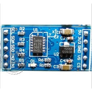 庫存不用等-新款 ADXL345 IIC /SPI 數字式 傾角感測器 加速度模組 ±2G~±16 [136320現