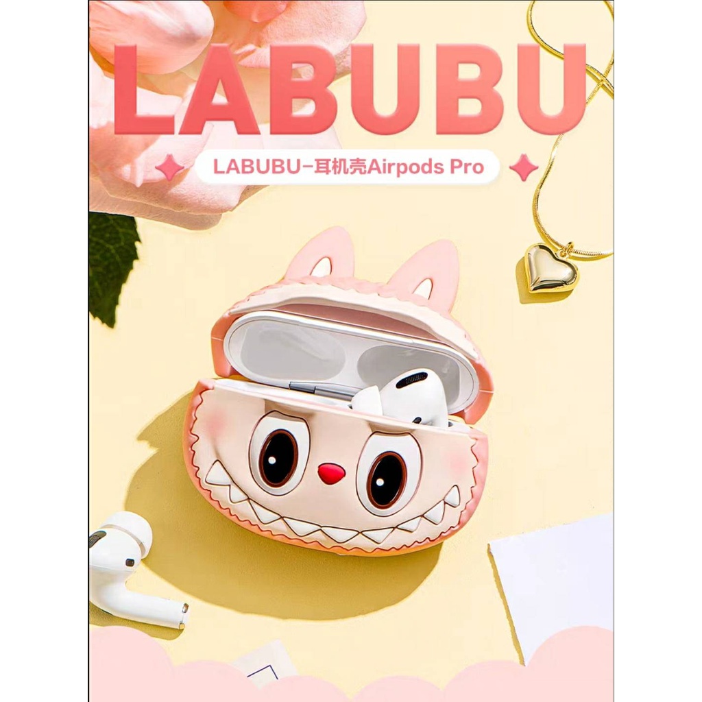 LABUBU  AirPods Pro (粉)
