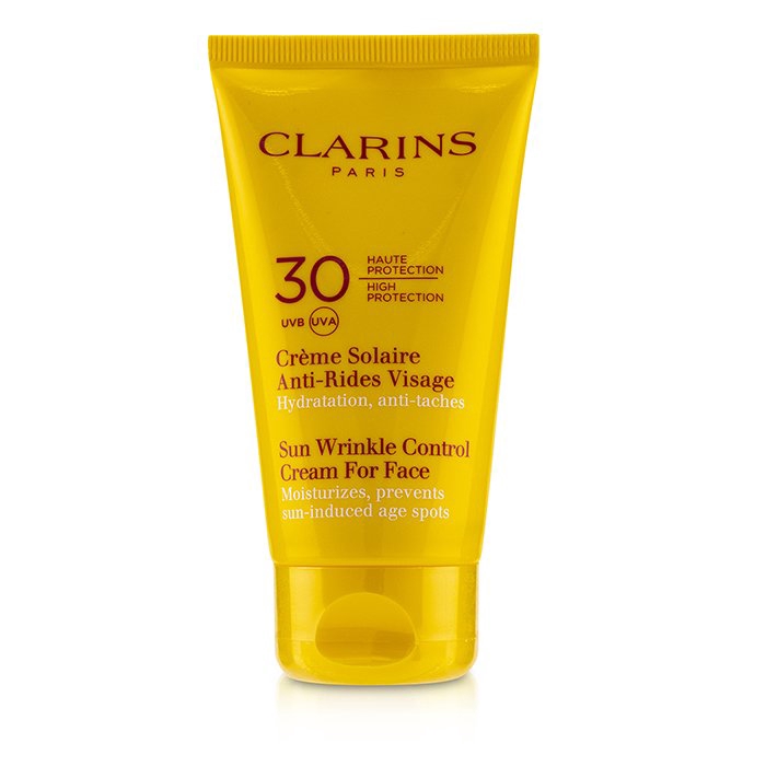 克蘭詩 - 抗皺防曬乳霜 高度防護 SPF30 (陽光敏感性皮膚適用) Sun Wrinkle Control Crea