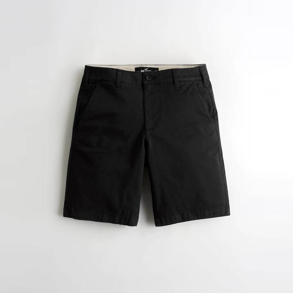 【HOLLISTER Co.】【HCO】HC男款休閒短褲21款黑 F03210928-01