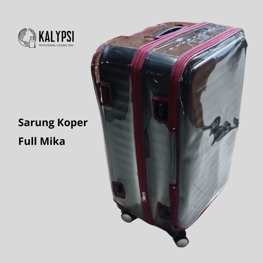 Full mika Spiral Luggage 行李箱保護套專為 Cubo 和 American Tourister