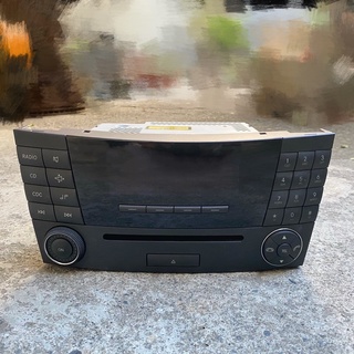 賓士E240音響 BENZ 2004年 二手極新 現貨 汽車音響 MADE IN HUNGARY 原廠音響主機