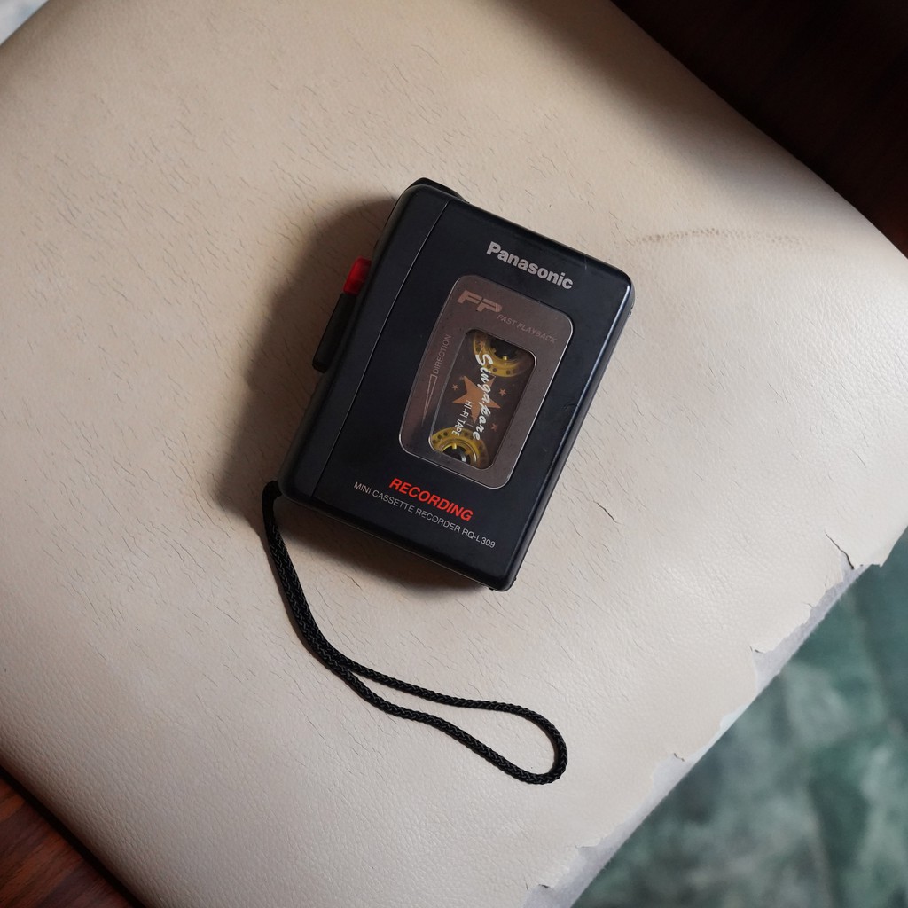【古董】卡帶式錄放音機 Panasonic RQ-L309 收藏 卡式 國際牌 錄音機