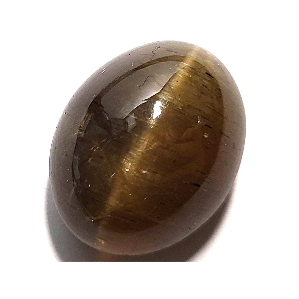 ***原礦屋*** 璀璨寶石！A級斯里蘭卡磷灰石貓眼裸石20.635ct！(礦石、寶石、裸石、冥想)