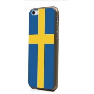 紅-10 蘋果TPU軟殼iPhone6矽膠保護套 4.7彩繪手機外殼 瑞典國旗 米字旗