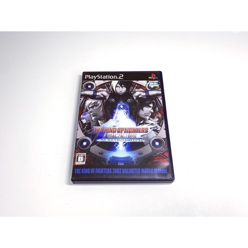 PS2正日版-稀有極美品 格鬥天王2002 / 拳皇2002 無限對決 鬥劇版 （收藏等級）
