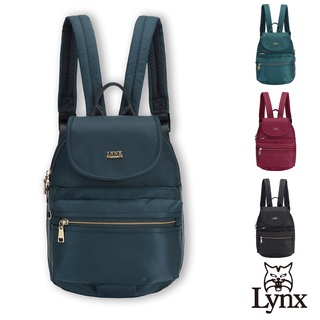 【Lynx】美國山貓輕量尼龍布包多隔層機能後背包 手提/雙肩/翻蓋 藍/綠/紅/黑 組合賣場 LY39-3864