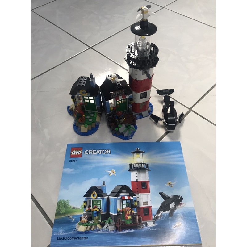 LEGO 二手 31051  燈塔