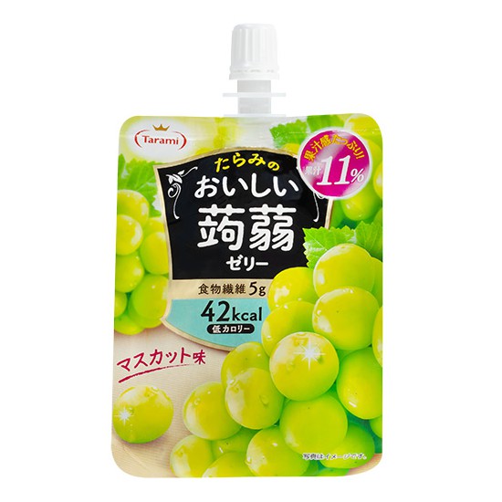 【無國界零食屋】日本 達樂美 白葡萄 果凍飲 水果 果凍 蒟蒻 150g
