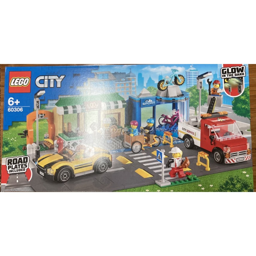 LEGO 60306 城市系列 CITY 商店街 全新未拆現貨 可刷卡分期