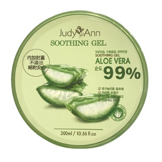 【JudyAnn 】99% 蘆薈保濕舒緩凝膠300ml  保濕補水/曬後舒緩/肌膚調理 萊爾富店取