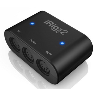 [公司貨免運] IK iRig MIDI 2 iOS PC MAC 攜帶式 MIDI 轉接裝置 [唐尼樂器]